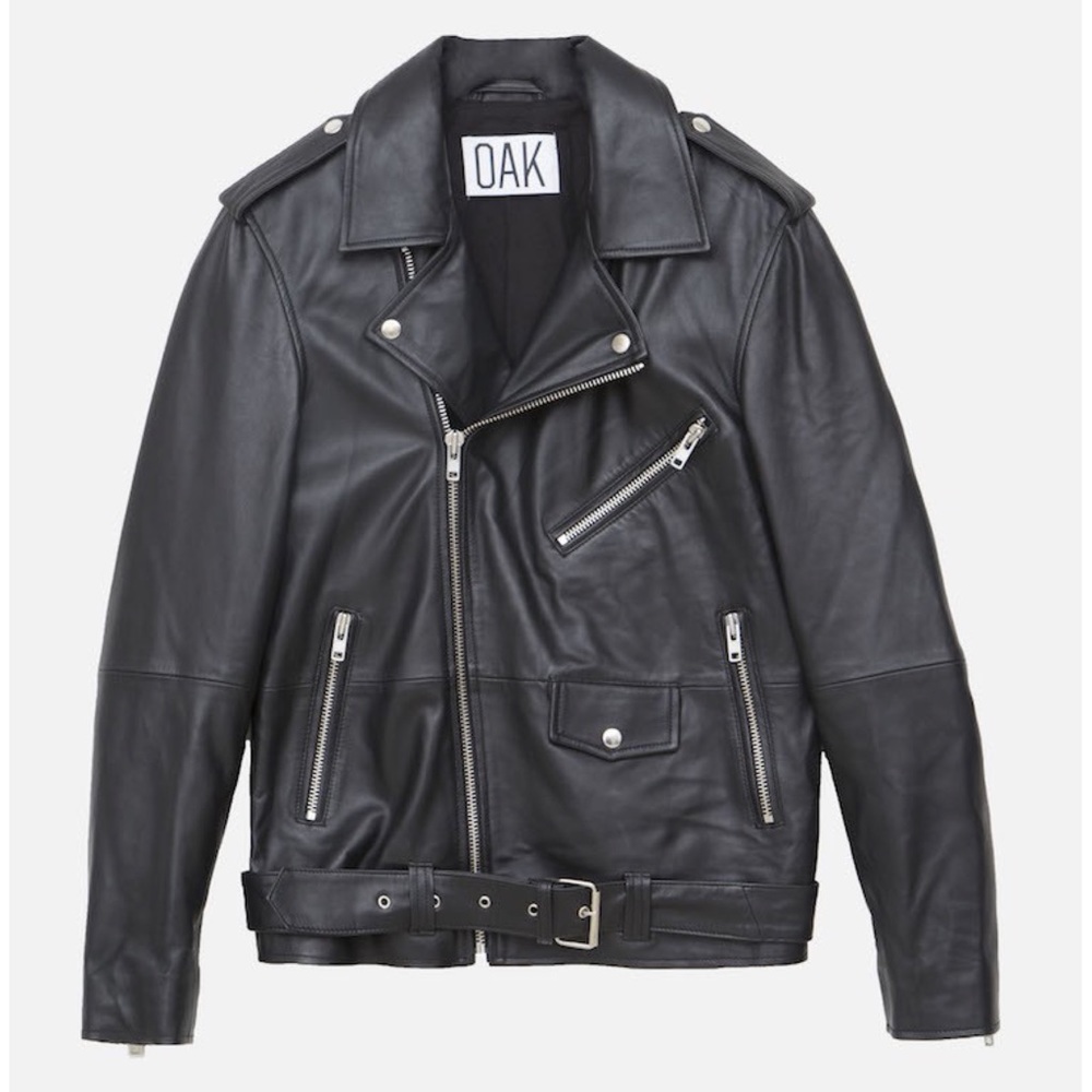 OAK LA Roamer Leather Biker Jacket